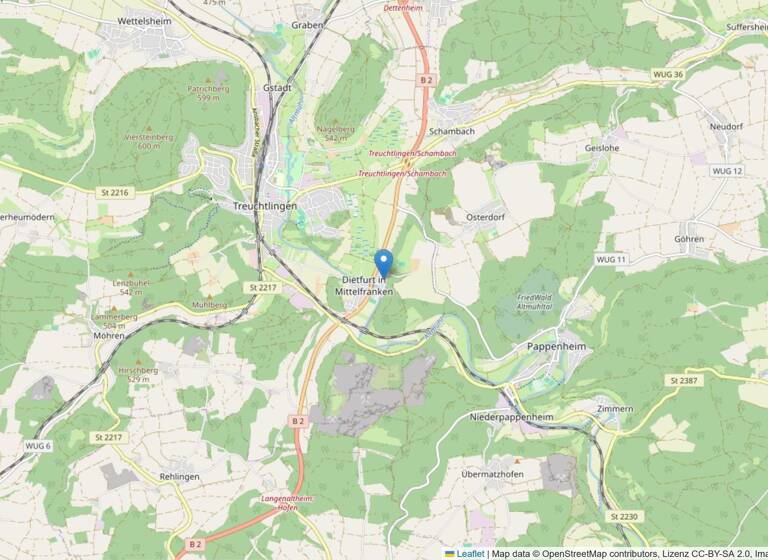 Einfamilienhaus zum Kauf 425.000 € 6 Zimmer 160 m² 899 m² Grundstück Dietfurt Treuchtlingen 91757