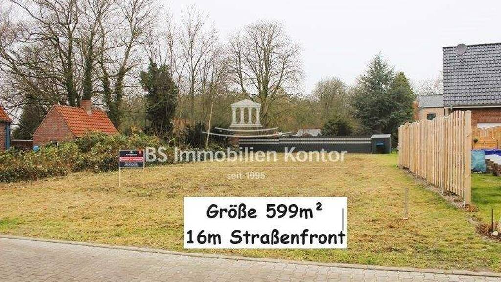 Grundstück zum Kauf 95.000 € 599 m² Grundstück Neermoor Moormerland 26802