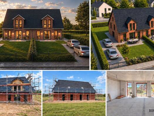 Doppelhaushälfte zum Kauf - Erstbezug 595.000 € 5 Zimmer 129 m² 350 m² Grundstück Neuschönberg Schönberg (Holstein) 24217