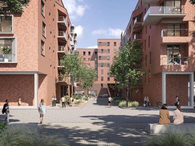 Wohnung zum Kauf - Erstbezug provisionsfrei 297.630 € 2 Zimmer 66,1 m² 3. Geschoss Kiel 24103