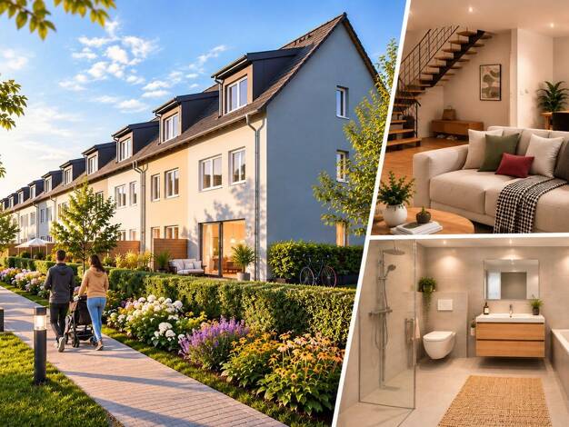 Reihenmittelhaus zur Miete - Erstbezug 1.750 € 5 Zimmer 114 m² 70 m² Grundstück frei ab 15.12.2026 Fontanestraße 16 Waldstadt Zossen 15806