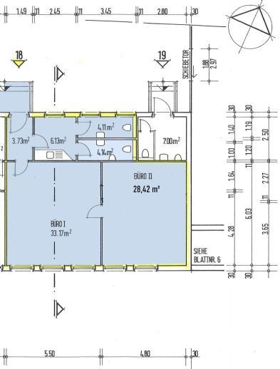 Bürofläche zur Miete 588 € 2 Zimmer 79,7 m²<br/>Bürofläche Friedrichsgabe Norderstedt 22844