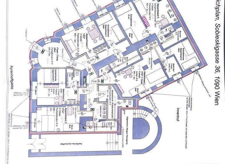 Hotel zum Kauf 1.700.000 € Sobieskigasse Wien 1090