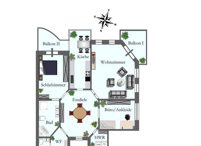 Wohnung zum Kauf 450.000 € 3 Zimmer 103,7 m² 1. Geschoss Bad Zwischenahn I Bad Zwischenahn 26160