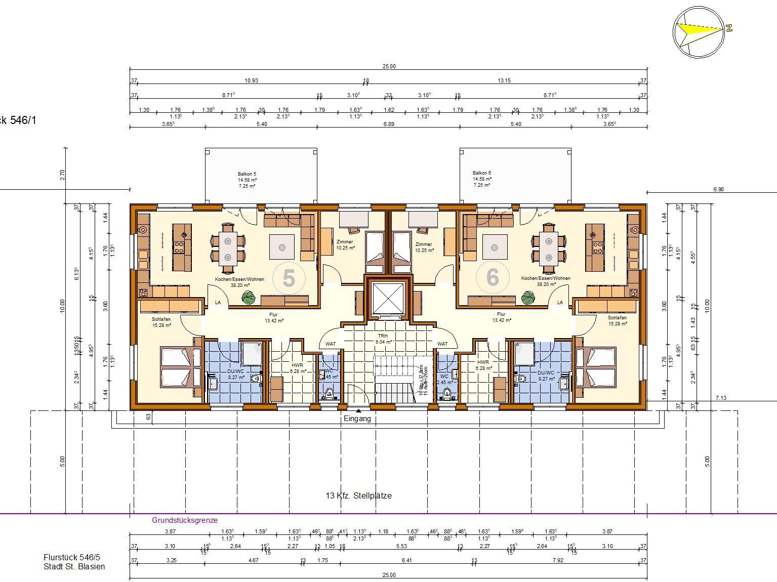 Wohnung zum Kauf provisionsfrei als Kapitalanlage geeignet 291.900 € 2 Zimmer 67 m²<br/>Wohnfläche Vorderdorfstraße 33 Menzenschwand St. Blasien 79837