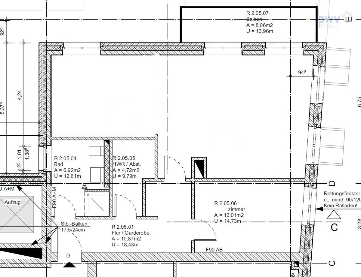 Wohnung zur Miete 860 € 2 Zimmer 82,4 m²<br/>Wohnfläche Aurich Aurich 26603