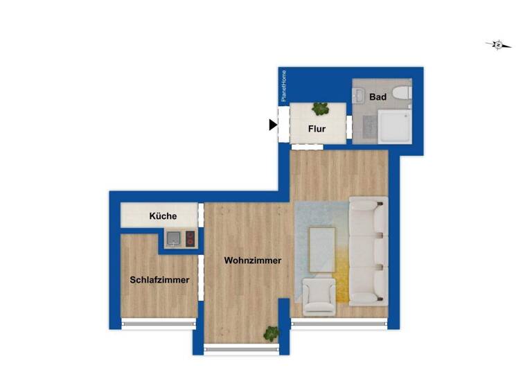 Studio zum Kauf 149.000 € 1 Zimmer 30 m² 10. Geschoss Friedrichshafen 88045