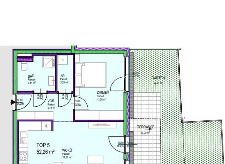 Wohnung zum Kauf 305.646 € 2 Zimmer 52,2 m² Groß-Enzersdorf 2301