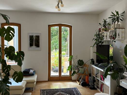 Terrassenwohnung zur Miete 900 € 1,5 Zimmer 75 m² Geschoss 1/5 frei ab 01.01.2026 Gärten b Wöhrd Nürnberg 90489