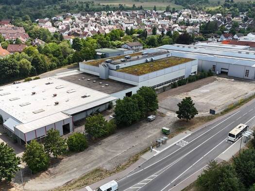 Lagerhalle zur Miete 4.890 m² Lagerfläche teilbar ab 1.500 m² Deggingen Deggingen 73326