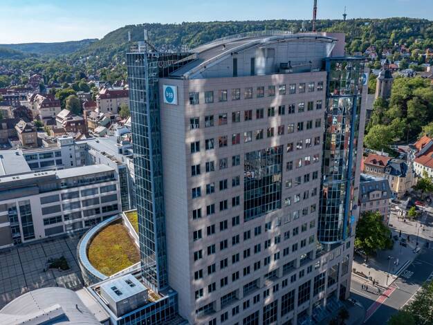Büro-/Praxisfläche zur Miete provisionsfrei 2.912 € 7 Zimmer 187,8 m² Bürofläche Leutragraben 2-4 West Jena 07743