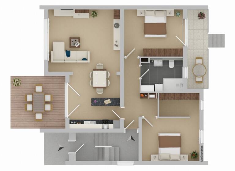 Wohnung zum Kauf 350.000 € 3 Zimmer 99 m² 1. Geschoss Ramstein 66877