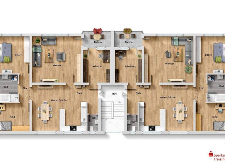 Mehrfamilienhaus zum Kauf 1.850.000 € 27 Zimmer 600 m² 1.996 m² Grundstück Unterhaindlfing Wolfersdorf 85395