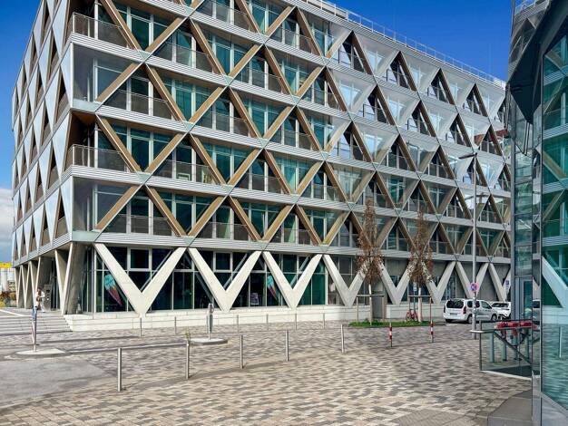 Bürofläche zur Miete provisionsfrei 859 € 10 m² Bürofläche Speditionstraße 2 Hafen Dusseldorf 40221