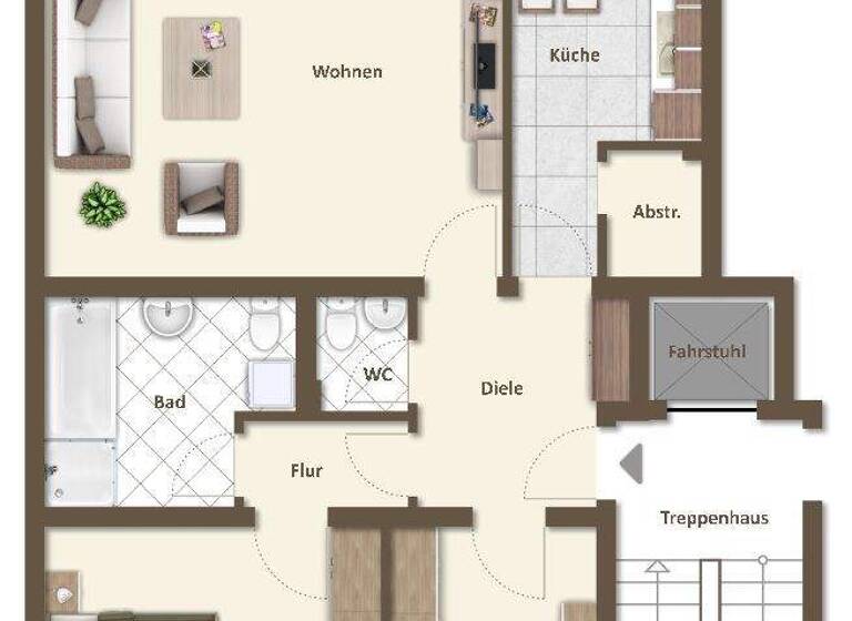 Wohnung zum Kauf 269.000 € 3 Zimmer 90 m² 4. Geschoss Opladen Leverkusen 51379
