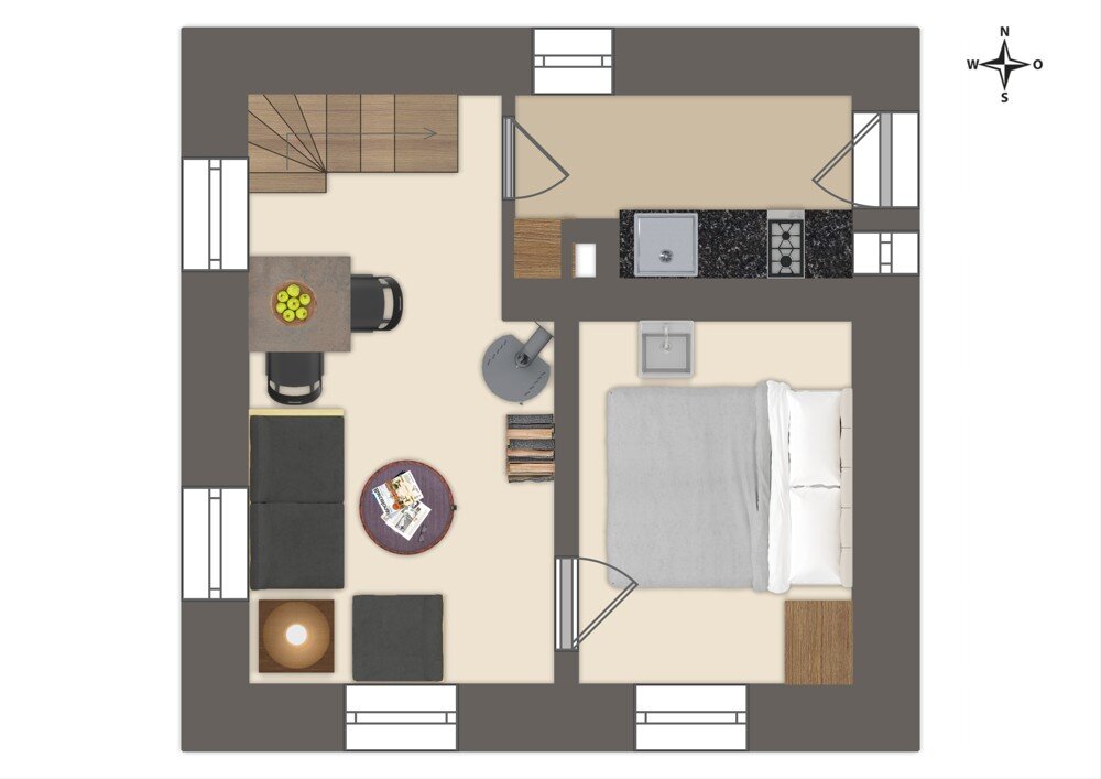 Bauernhaus zum Kauf 119.000 € 3 Zimmer 55,4 m²<br/>Wohnfläche 1.217 m²<br/>Grundstück Indelhausen Hayingen / Indelhausen 72534