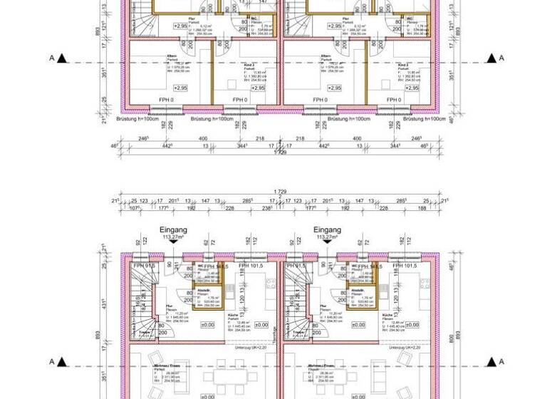 Doppelhaushälfte zum Kauf - Erstbezug 419.000 € 4 Zimmer 113 m² 1.422 m² Grundstück Rohrbach Rohrbach 8151
