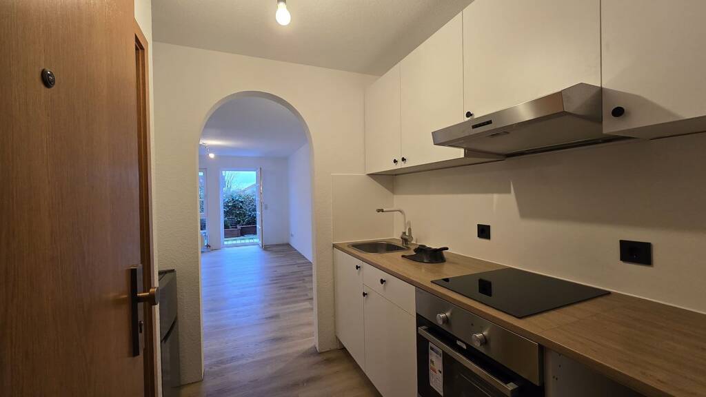 Terrassenwohnung zur Miete 530 € 1,5 Zimmer 33 m² Geschoss 1/2 frei ab sofort Bad Rappenau 74906