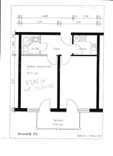 Studio zum Kauf als Kapitalanlage geeignet 120.000 € 2 Zimmer 49,1 m²<br/>Wohnfläche Langewiesen Langewiesen 98704