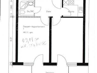 Studio zum Kauf als Kapitalanlage geeignet 120.000 € 2 Zimmer 49,1 m² Langewiesen Langewiesen 98704