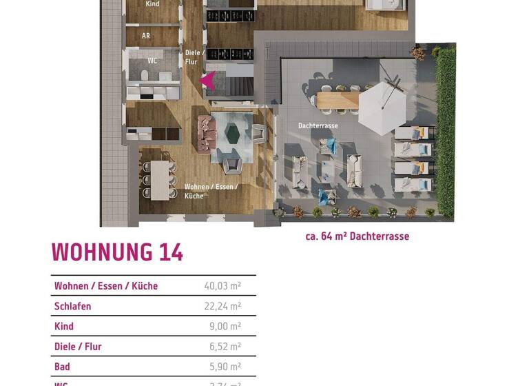 Penthouse zum Kauf 850.000 € 3 Zimmer 122 m² frei ab 01.12.2026 Möhrendorfer Straße 44 Alterlangen Erlangen 91056