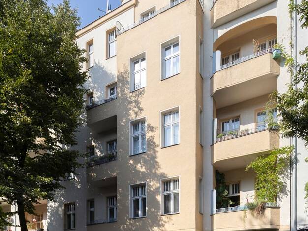 Wohnung zum Kauf 167.000 € 1 Zimmer 34,3 m² 2. Geschoss Fuldastraße 33 Neukölln Berlin 12045