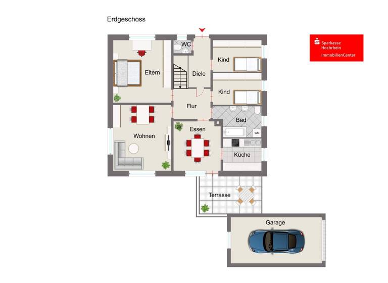 Mehrfamilienhaus zum Kauf 449.000 € 7 Zimmer 150 m² 950 m² Grundstück Dettighofen 79802