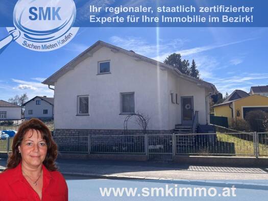 Einfamilienhaus zum Kauf 117.000 € 3 Zimmer 80 m² 1.118 m² Grundstück Karlstein an der Thaya 3822