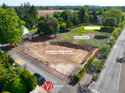 Grundstück zum Kauf 1.690.000 € 1.007 m² Grundstück Büderich Meerbusch / Büderich 40667