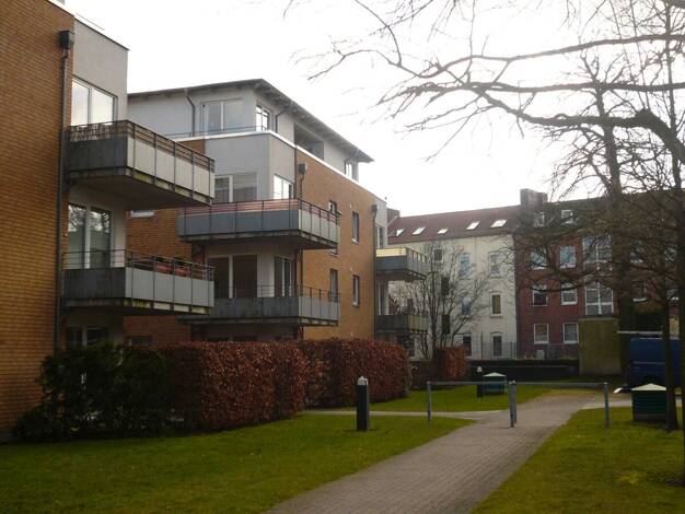 Wohnung zur Miete - Erstbezug 680 € 2 Zimmer 53,4 m² EG Ringstraße 52a Exerzierplatz Kiel 24103