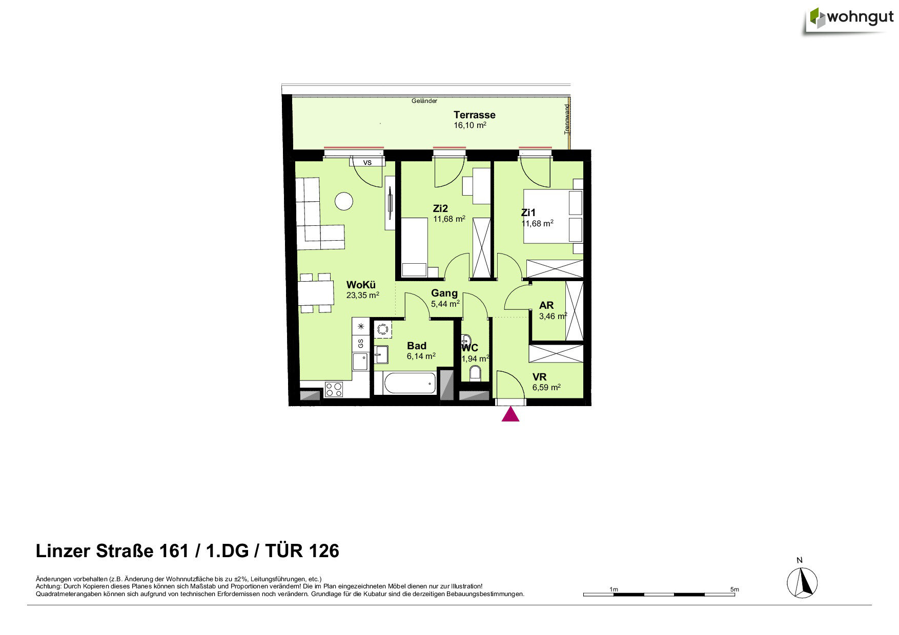 Wohnung zur Miete 1.206 € 3 Zimmer 70,3 m²<br/>Wohnfläche 1.<br/>Geschoss ab sofort<br/>Verfügbarkeit Linzer Straße 161 126 Wien 1140