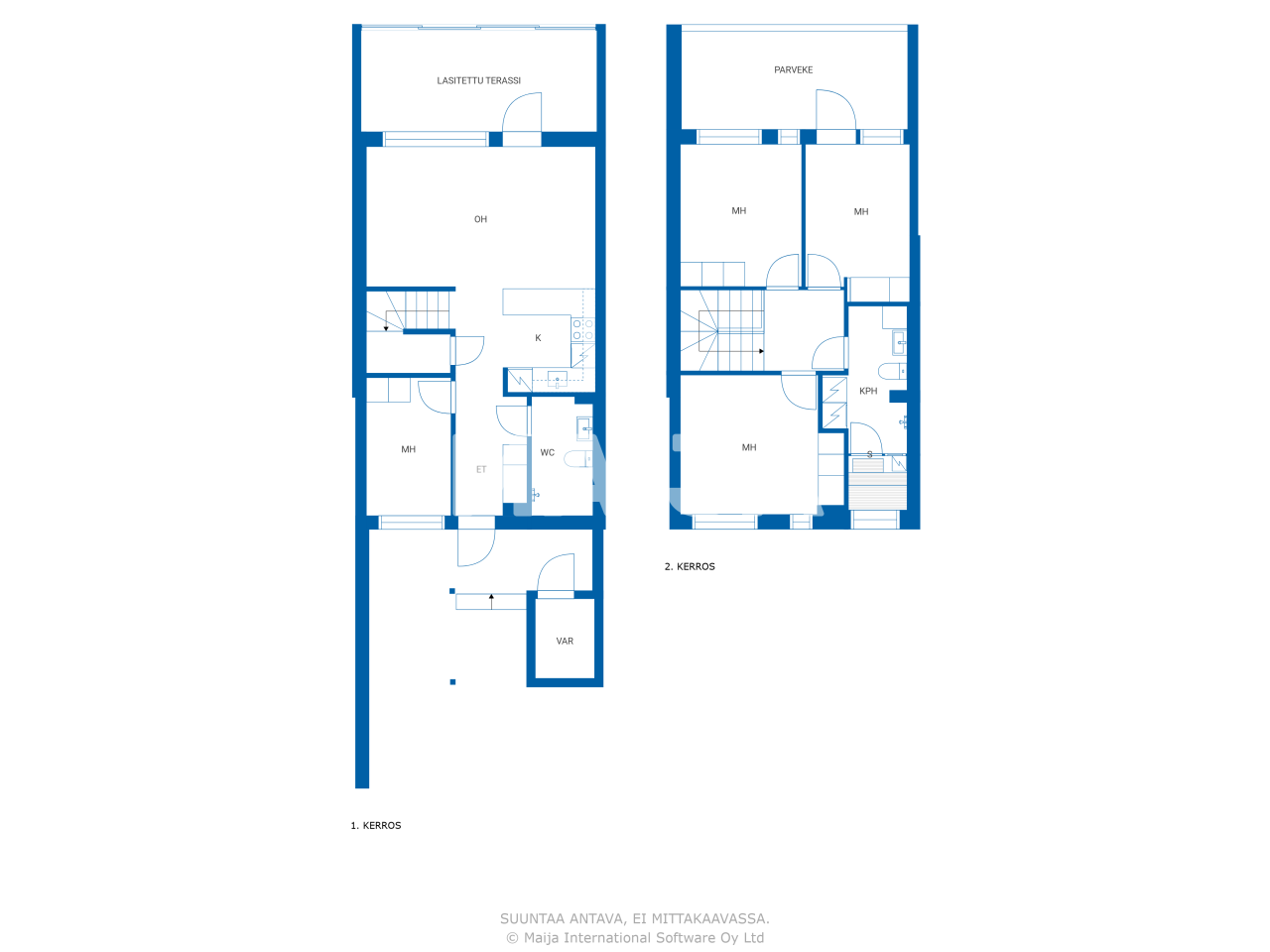 Reihenmittelhaus zum Kauf 372.000 € 5 Zimmer 97 m²<br/>Wohnfläche 11.902 m²<br/>Grundstück Harmaaniityntie 4 Espoo 02780