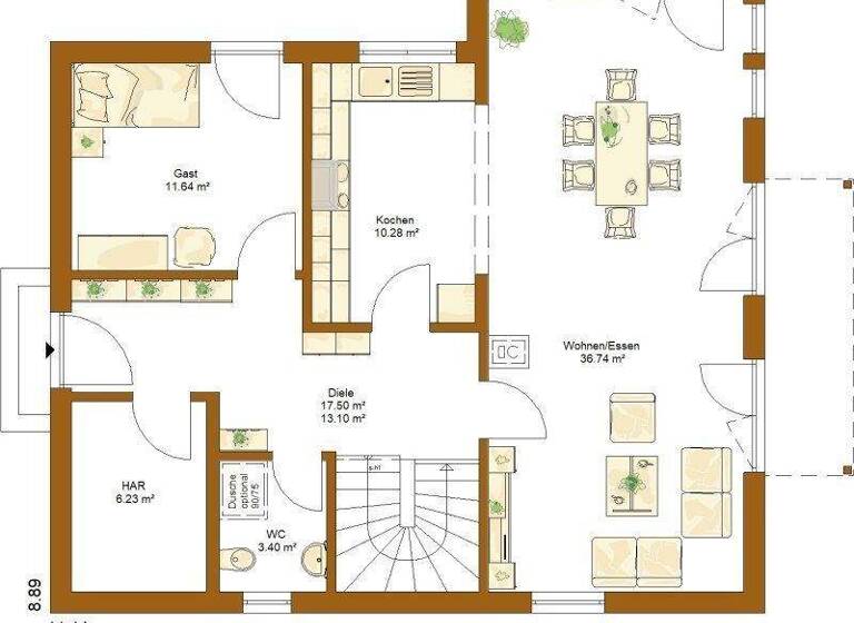 Einfamilienhaus zum Kauf provisionsfrei 445.000 € 5 Zimmer 170 m² 551 m² Grundstück Oberbalbach Lauda-Königshofen 97922
