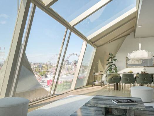 Wohnung zum Kauf - Neubau 2.390.000 € 3 Zimmer 134,2 m² Ausstellungsstraße 29 Leopoldstadt 1020