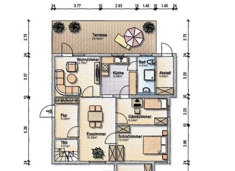 Einfamilienhaus zum Kauf 399.000 € 4 Zimmer 77 m² 837 m² Grundstück Neuenhagen bei Berlin 15366