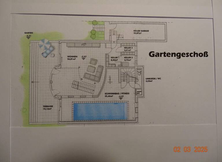 Villa zur Miete 3.600 € 9 Zimmer 300 m²<br/>Wohnfläche 649 m²<br/>Grundstück Neckarhausen Edingen-Neckarhausen 68535