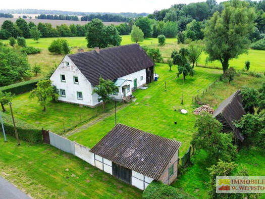 Bauernhaus zum Kauf 95.000 € 3 Zimmer 85 m² 10.069 m² Grundstück Frehne Marienfließ / Frehne 16945