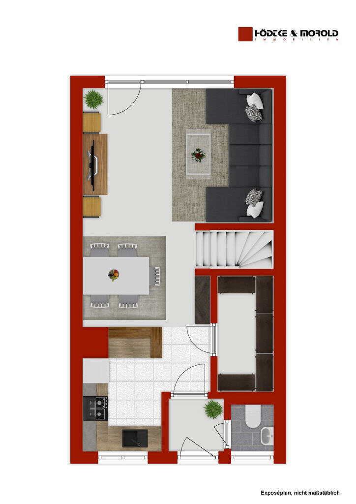 Reihenmittelhaus zum Kauf 255.000 € 4 Zimmer 98,6 m²<br/>Wohnfläche 148 m²<br/>Grundstück Brückenhof Kassel 34132