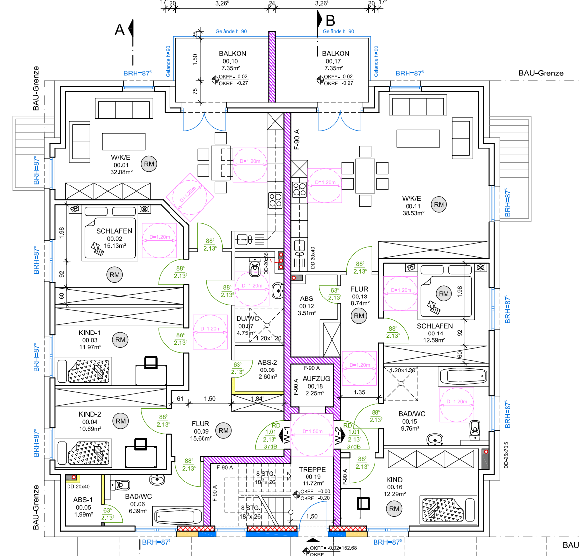 Wohnung zum Kauf provisionsfrei 396.550 € 4 Zimmer 103 m²<br/>Wohnfläche Diestelbruch Detmold 32760