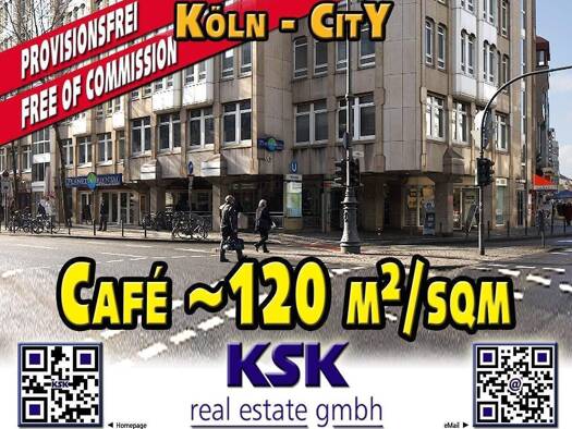 Café/Bar zur Miete provisionsfrei 39 € Neustadt-Nord Köln 50672