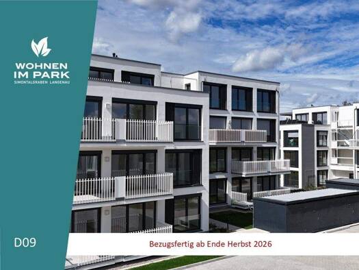 Wohnung zum Kauf - Neubau provisionsfrei 476.900 € 3 Zimmer 91,6 m² 1. Geschoss Am Simontalgraben 23 Langenau 89129