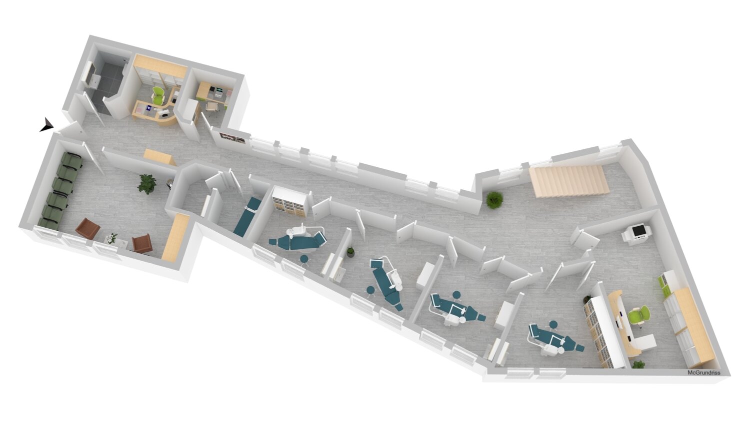 Praxisfläche zur Miete 1.980 € 220 m²<br/>Bürofläche Osterode Osterode am Harz 37520