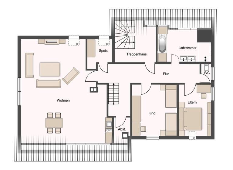 Wohnung zum Kauf 269.000 € 3 Zimmer 128 m²<br/>Wohnfläche Arberg Arberg 91722