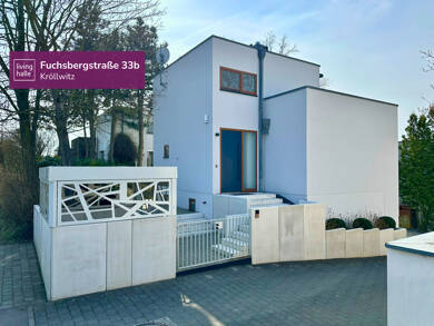 Einfamilienhaus zur Miete 2.850 € 3,5 Zimmer 112,7 m² 300 m² Grundstück frei ab sofort Fuchsbergstraße 33b Kröllwitz Halle 06120