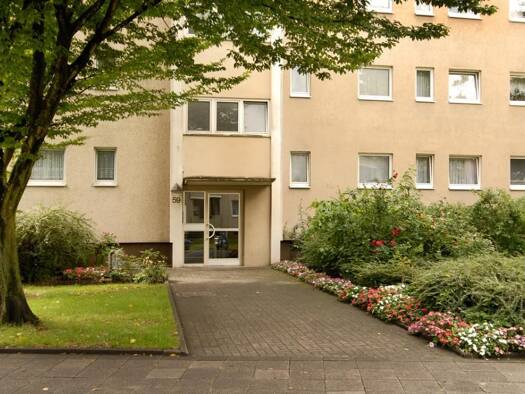 Wohnung zur Miete 599 € 3 Zimmer 66,1 m² 2. Geschoss Dülkener Straße 19 Benrad-Süd Benrad-Süd 47804