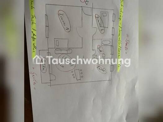 Wohnung zur Miete Tauschwohnung 1.000 € 3 Zimmer 92 m² 4. Geschoss Brandenburger Vorstadt Potsdam 14471