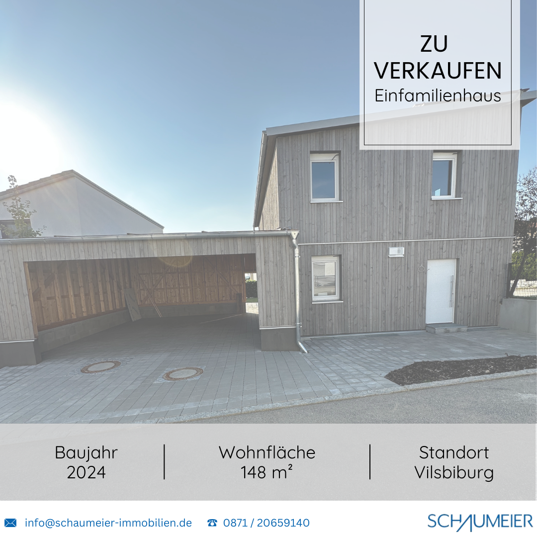 Einfamilienhaus zum Kauf provisionsfrei 539.000 € 4 Zimmer 148 m²<br/>Wohnfläche 348 m²<br/>Grundstück Wallbergstraße 2 Achldorf Vilsbiburg 84137