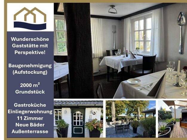 Hotel zum Kauf 11 Zimmer 235 m² Gastrofläche Gristeder Straße 11 Wiefelstede 26215
