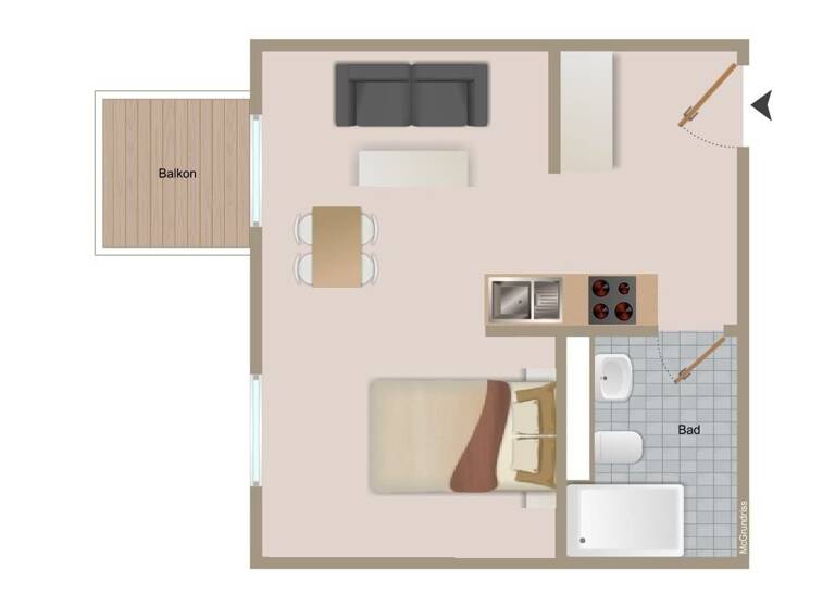 Wohnung zum Kauf 220.000 € 1 Zimmer 25,1 m²<br/>Wohnfläche 4.<br/>Geschoss Friedrichshain Berlin 10247