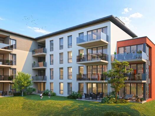 Terrassenwohnung zum Kauf - Erstbezug 384.000 € 3 Zimmer 96 m² 3 Geschosse Ulmenstraße 13 Kaßberg Chemnitz 09112